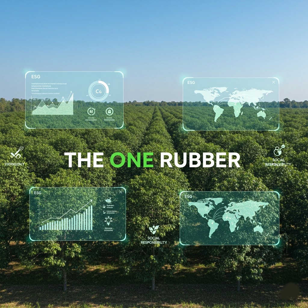 โรงงานผลิตยางพาราอัจฉริยะโดย THE ONE RUBBER